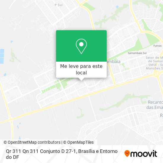 Qr 311 Qn 311 Conjunto D 27-1 mapa