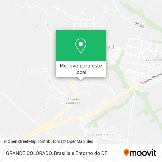 GRANDE COLORADO mapa