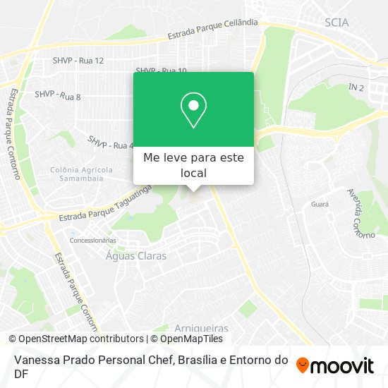 Vanessa Prado Personal Chef mapa