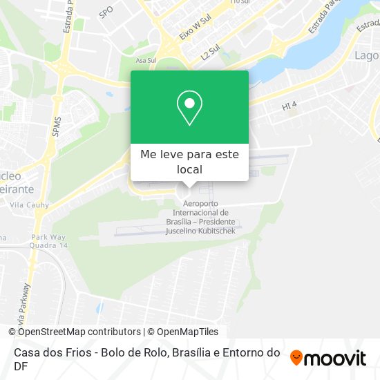 Casa dos Frios - Bolo de Rolo mapa