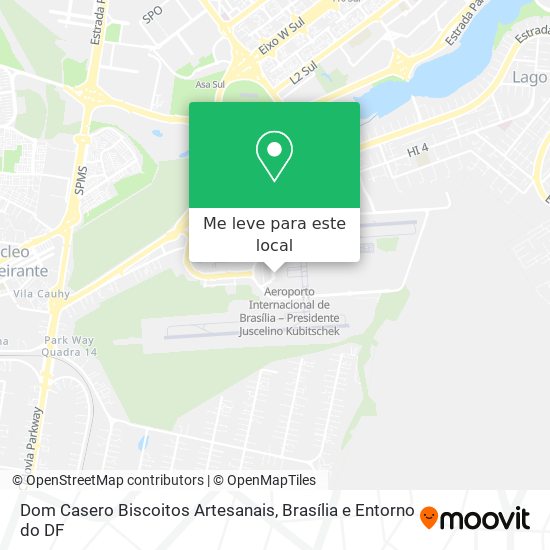 Dom Casero Biscoitos Artesanais mapa