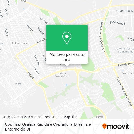 Copimax Gráfica Rápida e Copiadora mapa