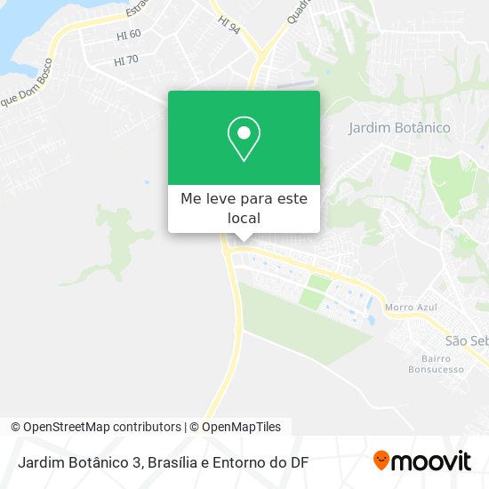 Jardim Botânico 3 mapa