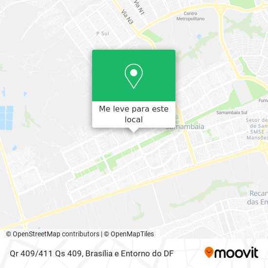 Qr 409/411 Qs 409 mapa