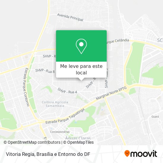 Vitoria Regia mapa