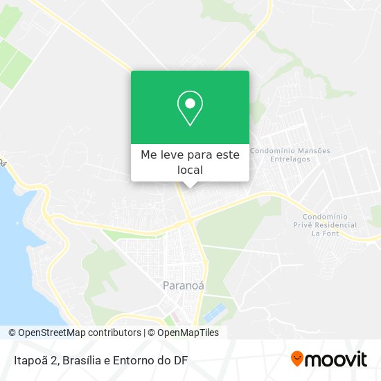 Itapoã 2 mapa