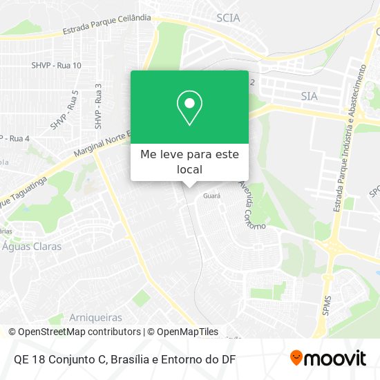 QE 18 Conjunto C mapa
