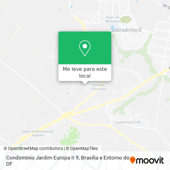 Condomínio Jardim Europa II 9 mapa