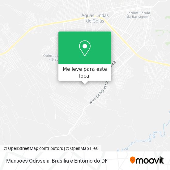 Mansões Odisseia mapa