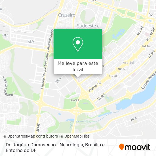 Dr. Rogério Damasceno - Neurologia mapa