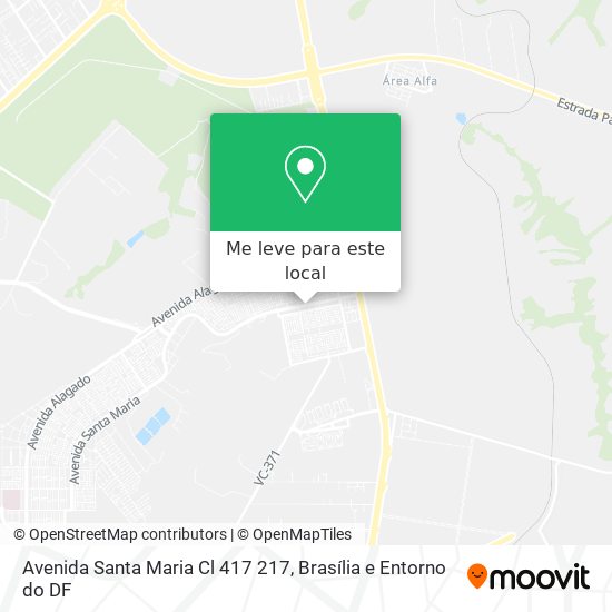 Avenida Santa Maria Cl 417 217 mapa