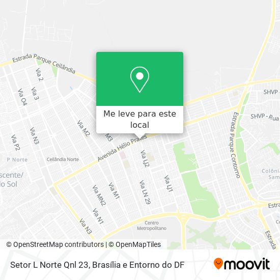 Setor L Norte Qnl 23 mapa