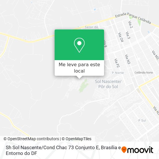 Sh Sol Nascente / Cond Chac 73 Conjunto E mapa
