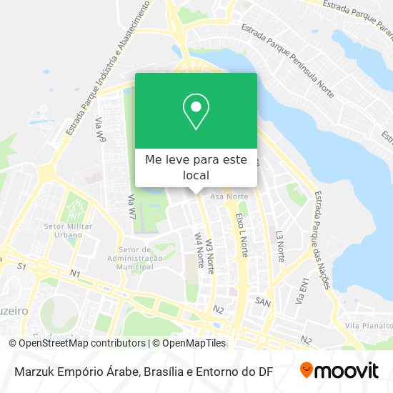 Marzuk Empório Árabe mapa