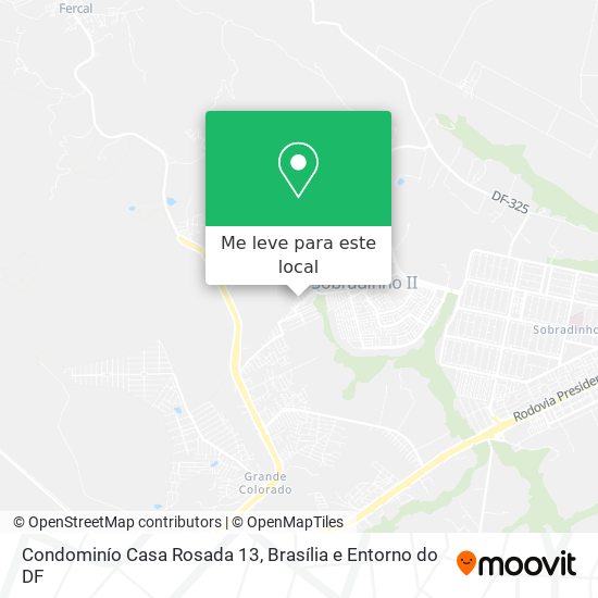 Condominío Casa Rosada 13 mapa