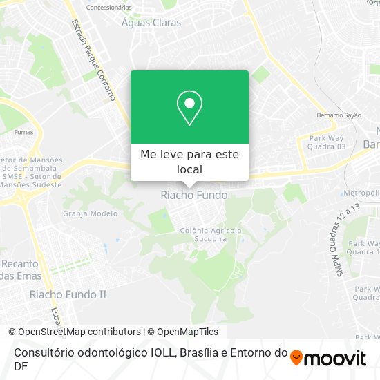 Consultório odontológico IOLL mapa