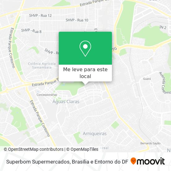 Superbom Supermercados mapa