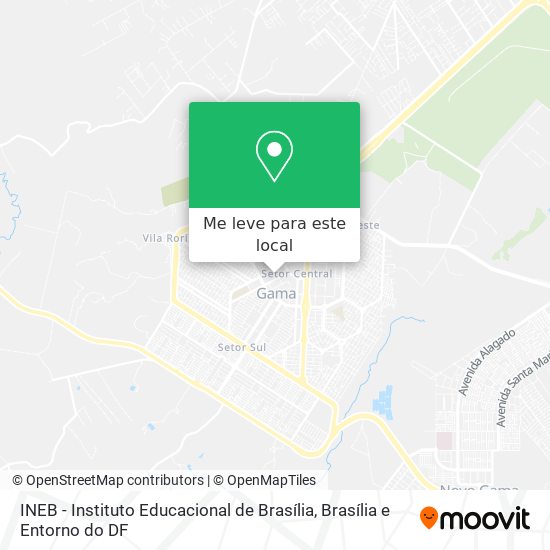 INEB - Instituto Educacional de Brasília mapa