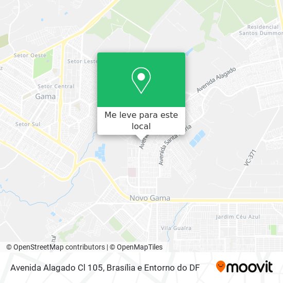 Avenida Alagado Cl 105 mapa