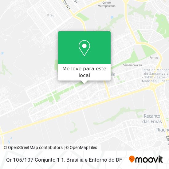 Qr 105/107 Conjunto 1 1 mapa
