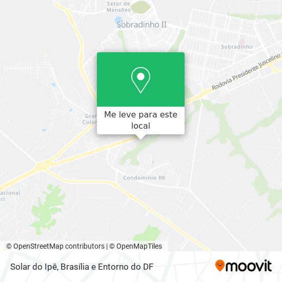 Solar do Ipê mapa