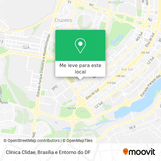 Clínica Clidae mapa