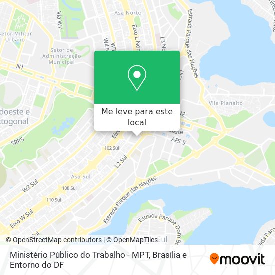 Ministério Público do Trabalho - MPT mapa