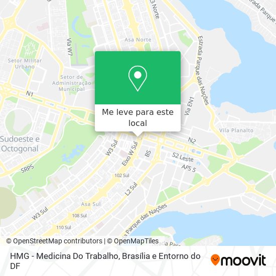 HMG - Medicina Do Trabalho mapa