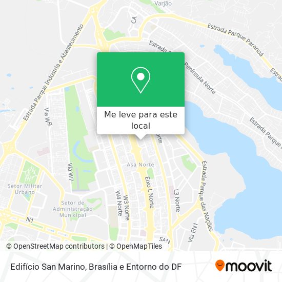 Edifício San Marino mapa