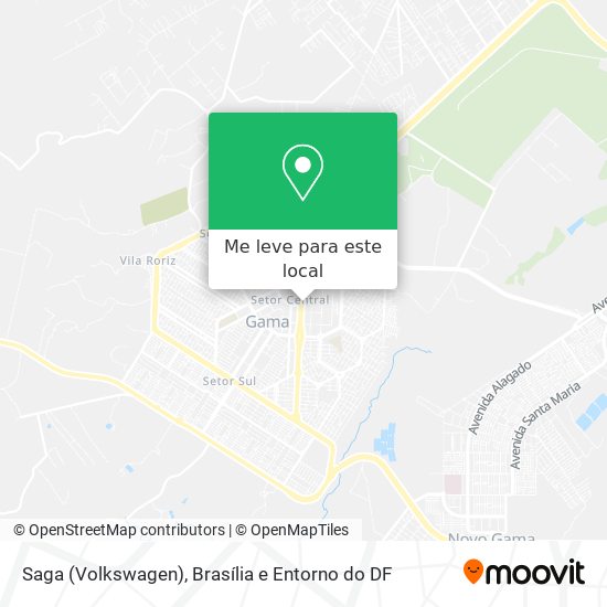 Saga (Volkswagen) mapa
