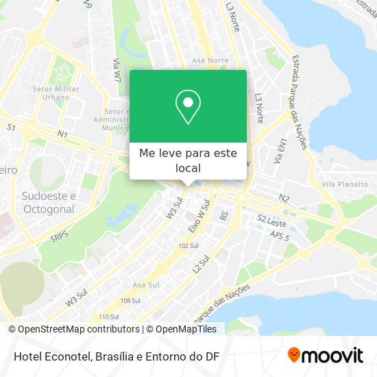 Hotel Econotel mapa