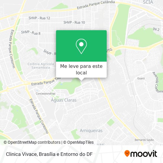 Clinica Vivace mapa