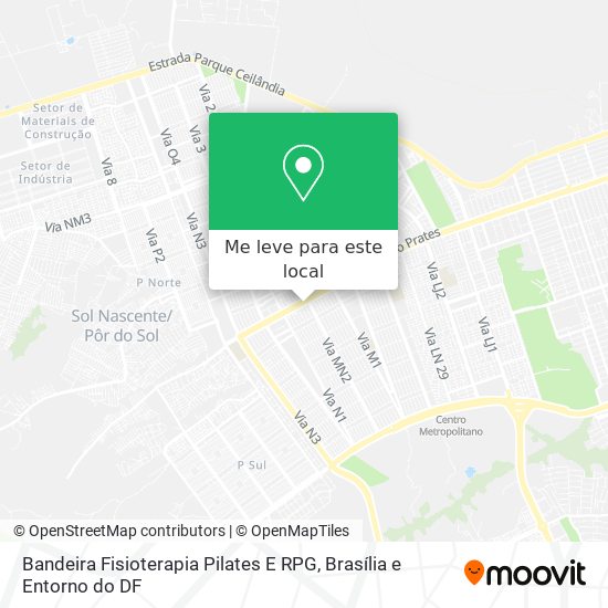 Bandeira Fisioterapia Pilates E RPG mapa