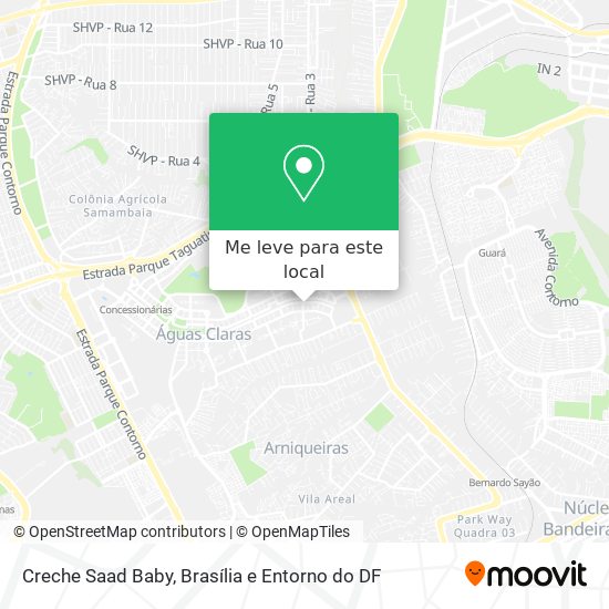 Creche Saad Baby mapa