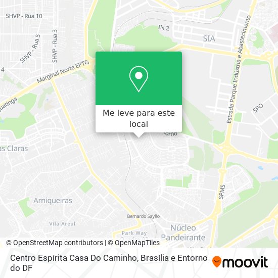 Centro Espírita Casa Do Caminho mapa