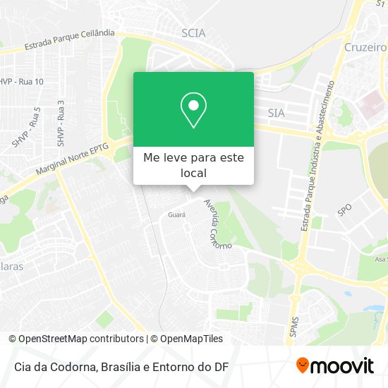 Cia da Codorna mapa