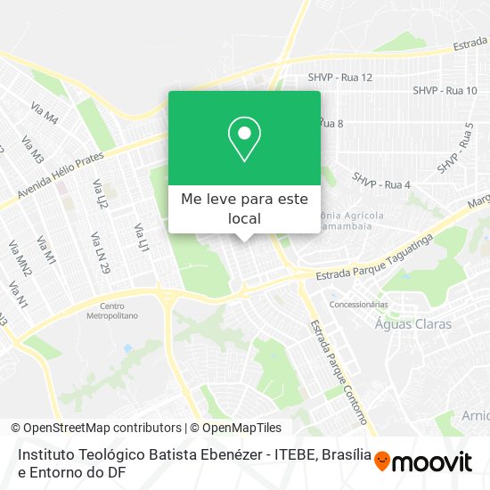 Instituto Teológico Batista Ebenézer - ITEBE mapa