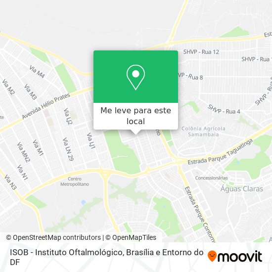 ISOB - Instituto Oftalmológico mapa