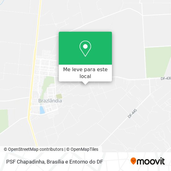 PSF Chapadinha mapa