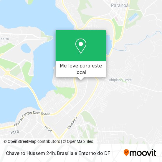 Chaveiro Hussem 24h mapa