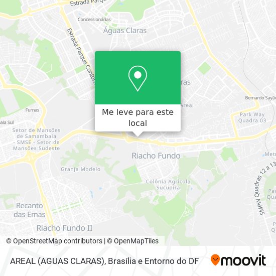 AREAL (AGUAS CLARAS) mapa