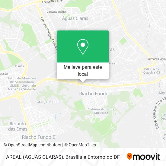 AREAL (AGUAS CLARAS) mapa