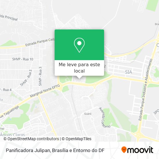 Panificadora Julipan mapa