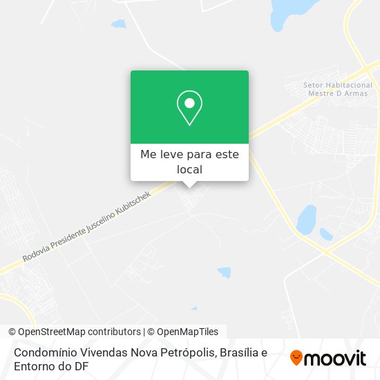 Condomínio Vivendas Nova Petrópolis mapa