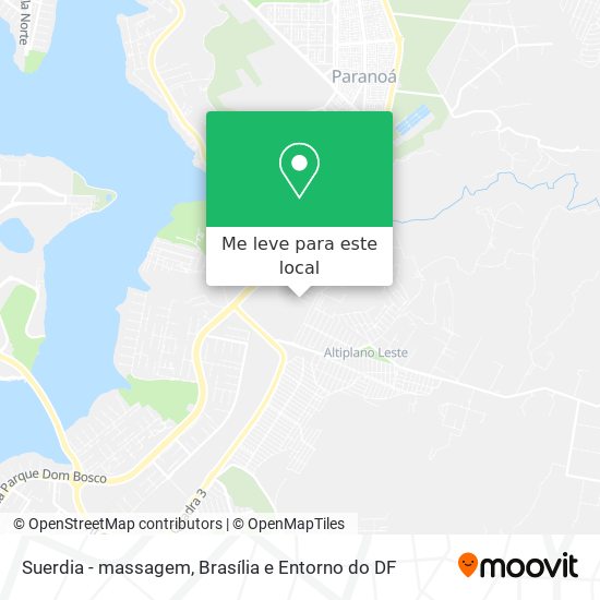 Suerdia - massagem mapa
