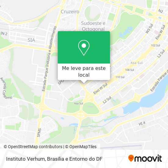 Instituto Verhum mapa