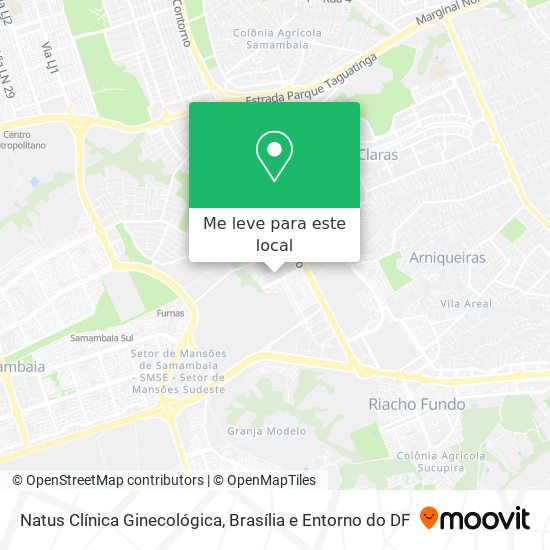 Natus Clínica Ginecológica mapa