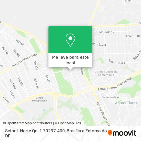 Setor L Norte Qnl 1 70297-400 mapa