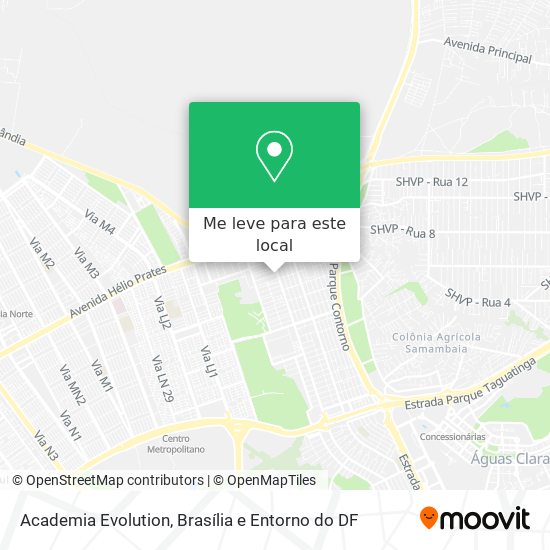Academia Evolution mapa