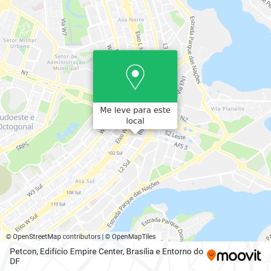 Petcon, Edifício Empire Center mapa